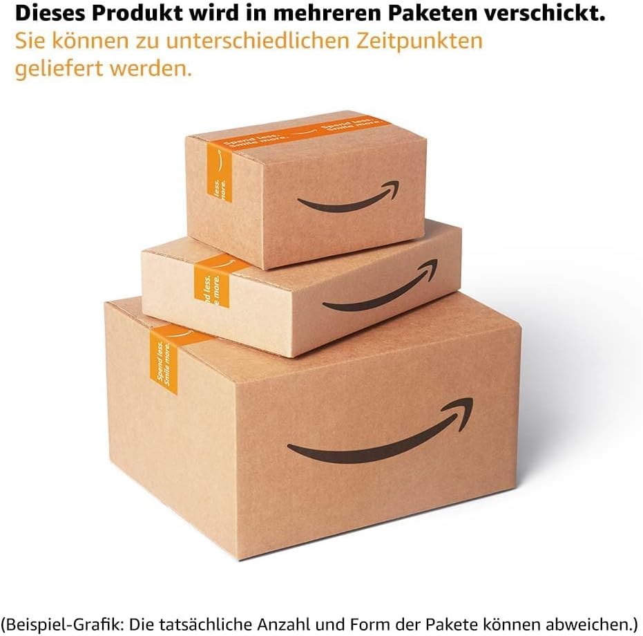 Stella Trading BASE Kleiderschrank Weiß, Drehtürenschrank mit Kleiderstange & verstellbaren Einlegeböden, mehrere Größen