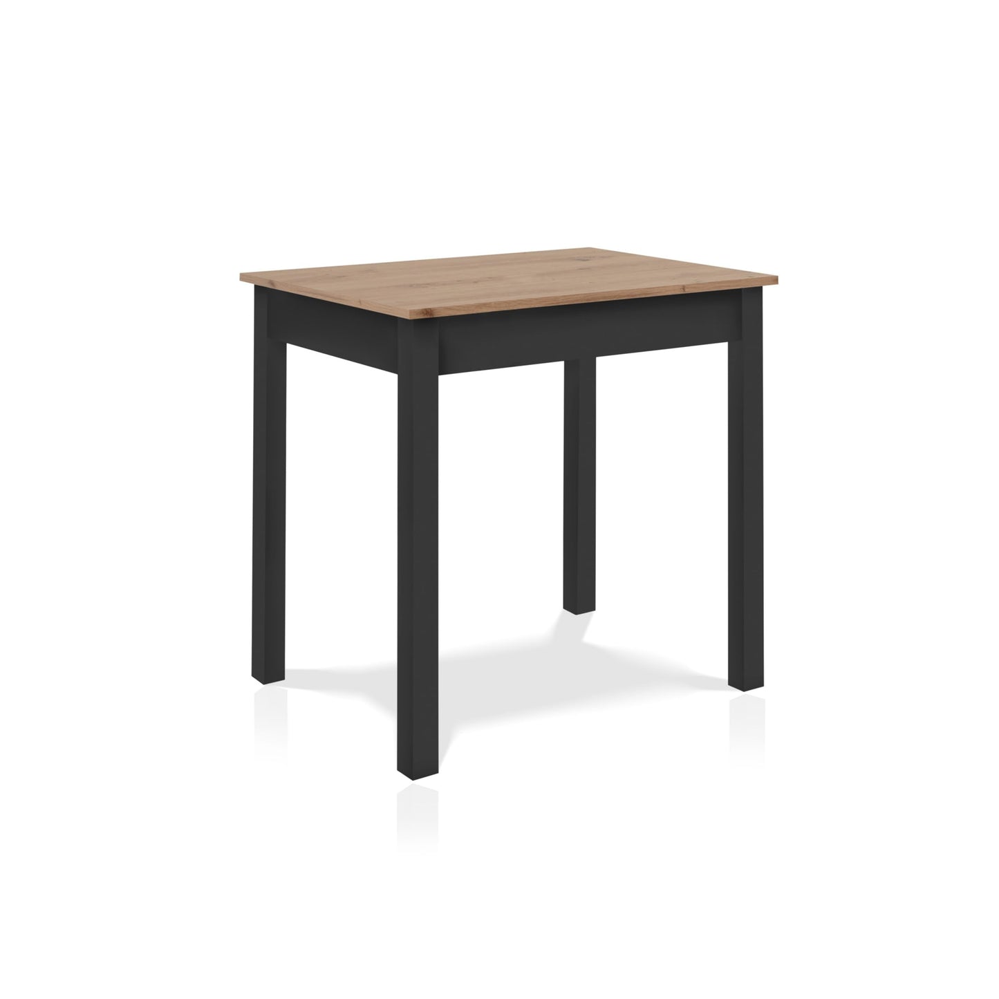 smart Esstisch 140x80 cm Asteiche, Küchentisch ausziehbar bis 180 cm, Esszimmertisch aus Holzwerkstoff inkl. erweiterbare Auszugsplatte, moderner Tisch für bis zu 8 Personen