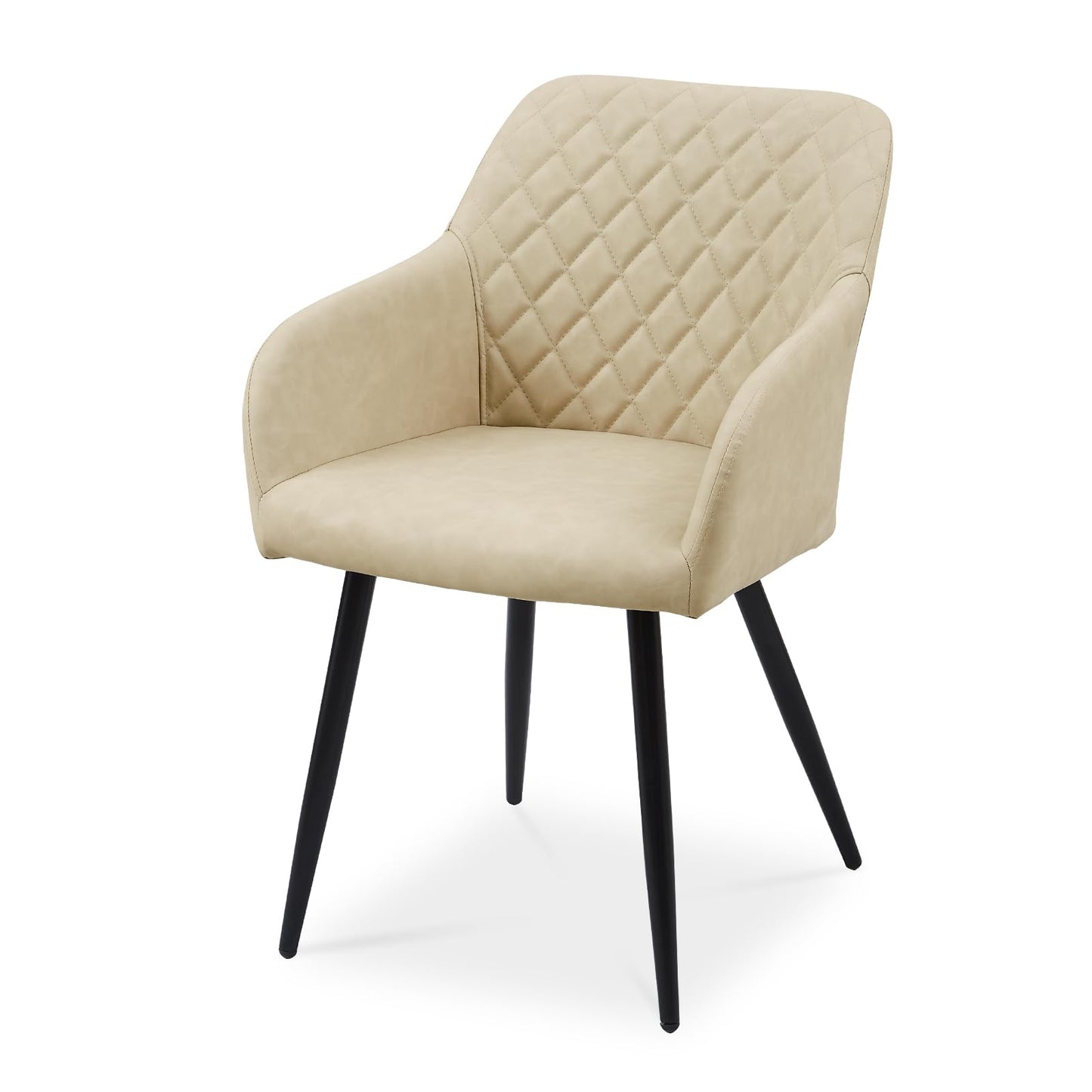 CLIPOP Esszimmerstühle 2er Set, Küchenstühle Grau Samtstoff stühle Polsterstühle mit Armlehne Metallbeine Polstersessel Stühle für Esszimmer Küche (2, Samt Grau)