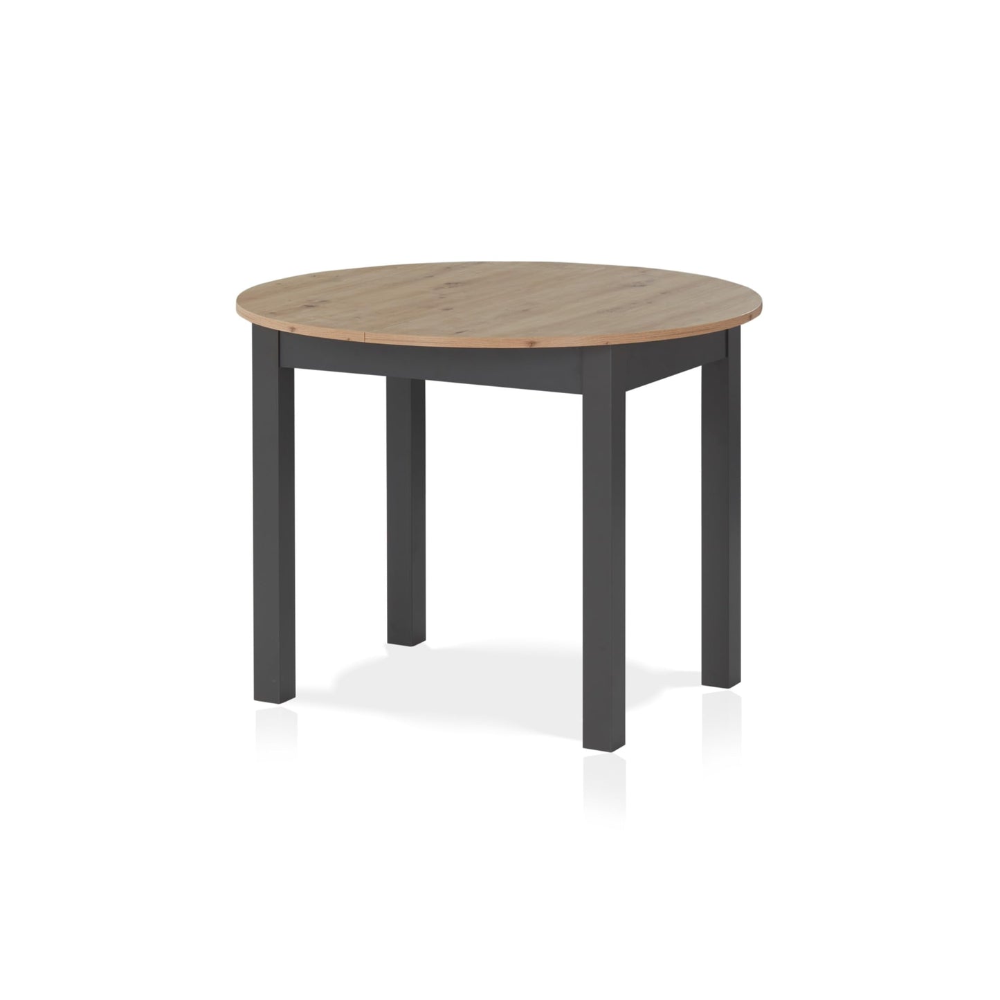 smart Esstisch 140x80 cm Asteiche, Küchentisch ausziehbar bis 180 cm, Esszimmertisch aus Holzwerkstoff inkl. erweiterbare Auszugsplatte, moderner Tisch für bis zu 8 Personen