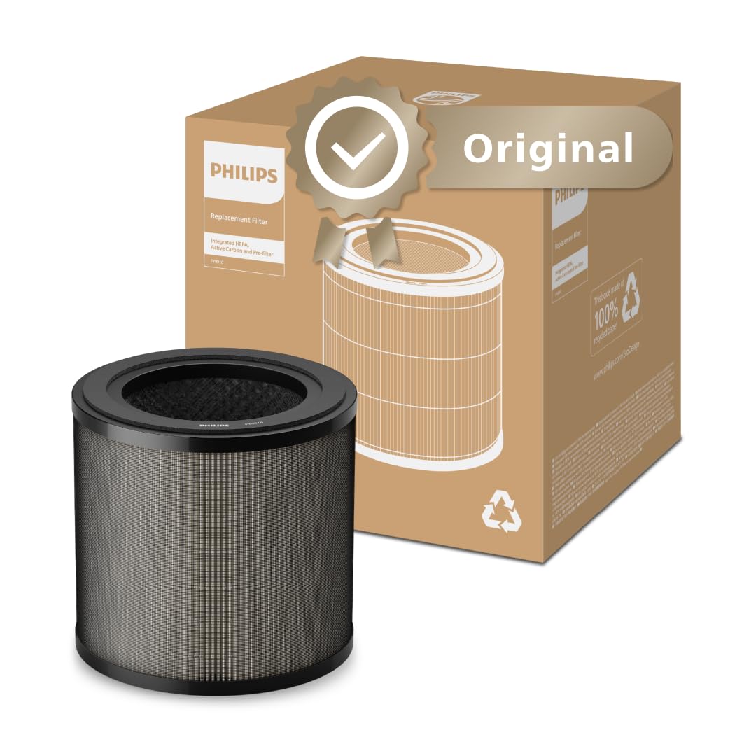 Philips Luftreiniger 900 Serie mit App, Schwarz, für Räume bis 65 m²