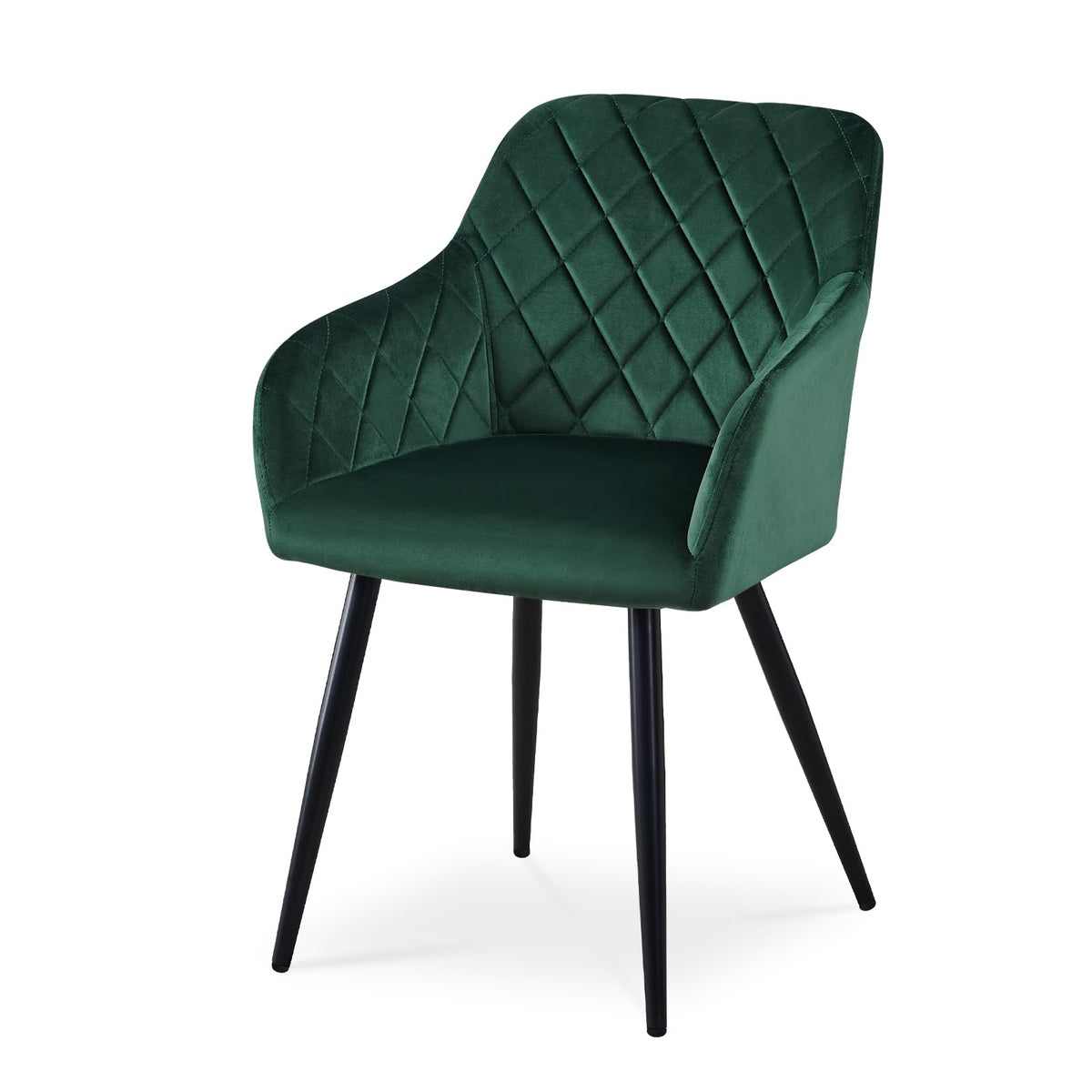 CLIPOP Esszimmerstühle 2er Set, Küchenstühle Grau Samtstoff stühle Polsterstühle mit Armlehne Metallbeine Polstersessel Stühle für Esszimmer Küche (2, Samt Grau)