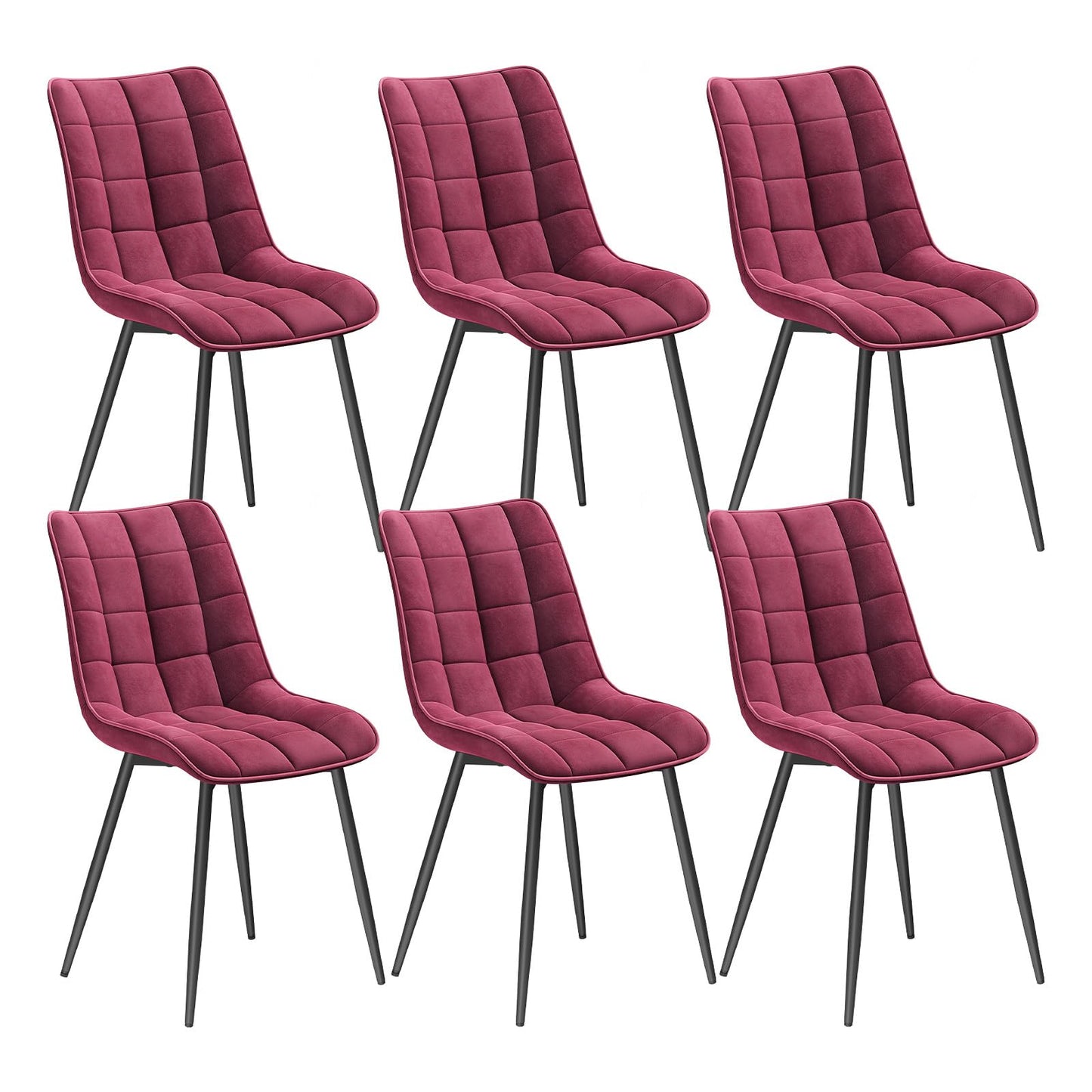 WOLTU Esszimmerstühle 4er Set, Küchenstühle gepolstert mit Rückenlehne
