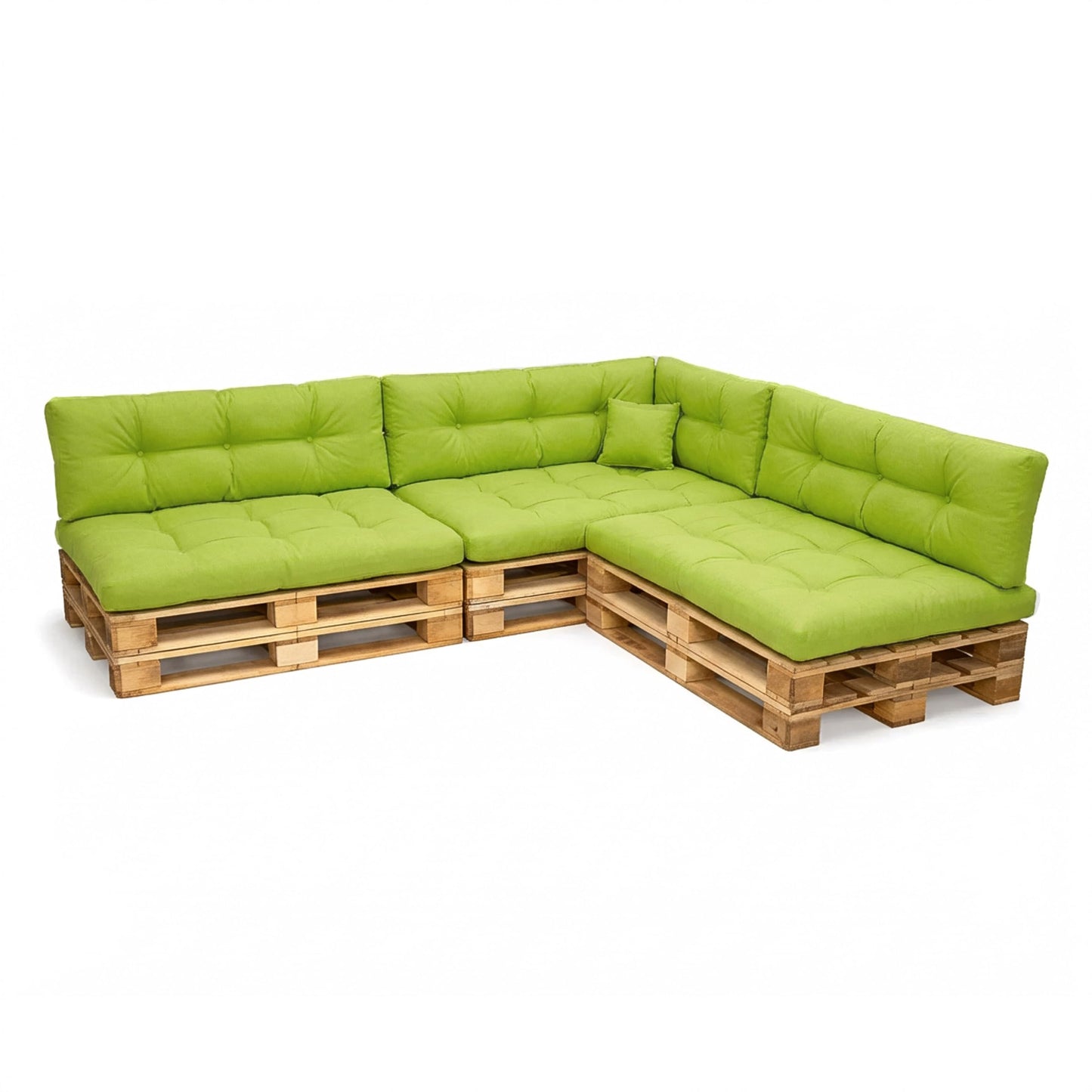 POKAR Palettenkissen Wasserabweisend Palettenauflagen Palettenmöbel Palettensofa 8er Set: Sitzkissen 120x80 + Rückenlehne 120x40, Anthrazit