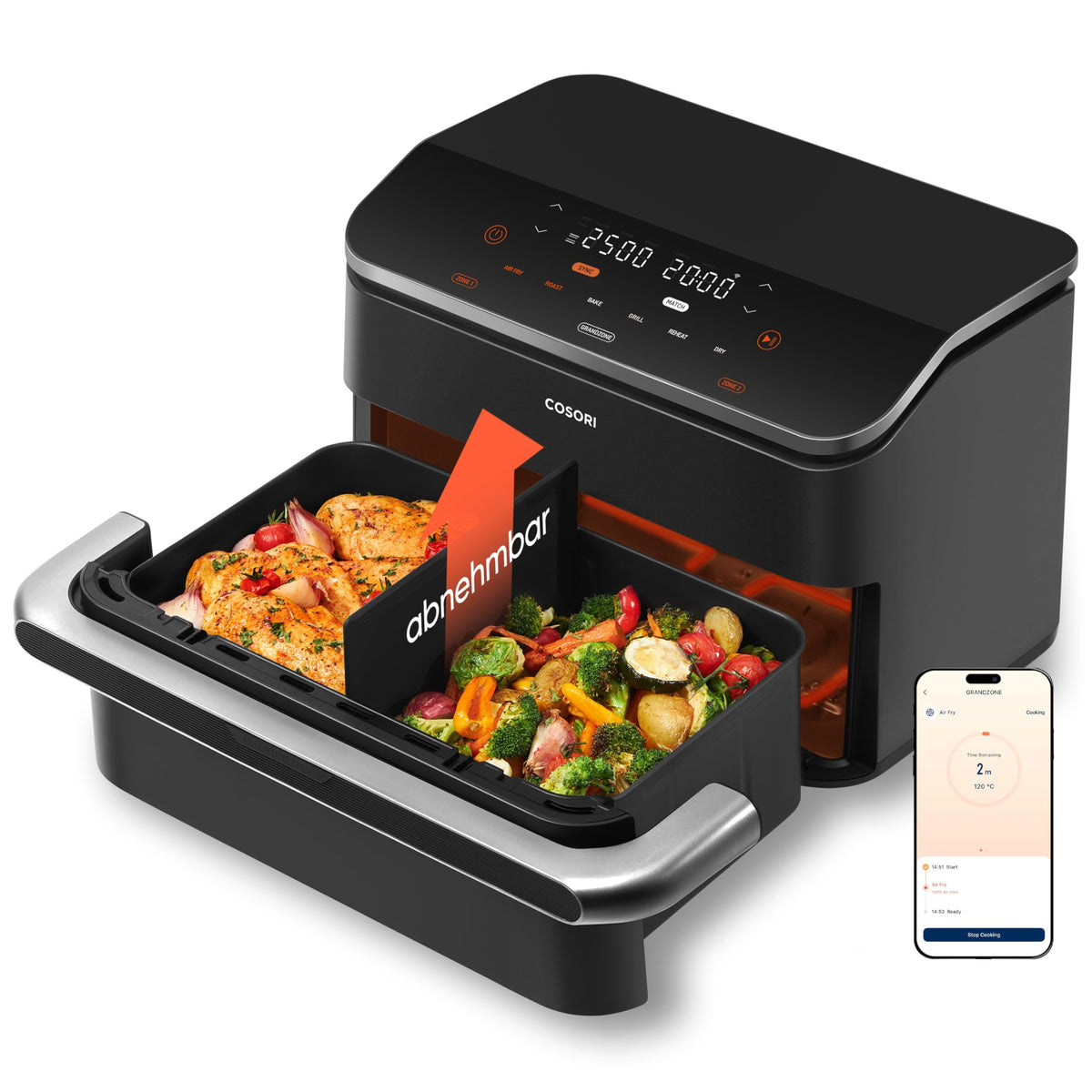 Cosori Airfryer, neue Generation 2026, exklusive TurboBlaze-Tech, 8,6 L